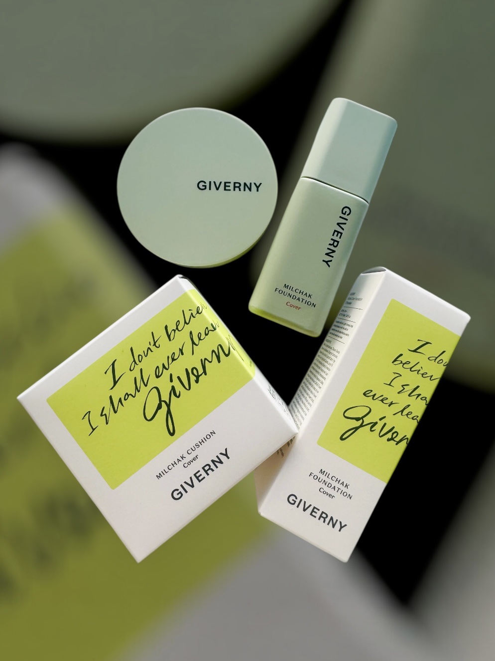 ジヴェルニー 密着カバークッション/GIVERNY/クッションファンデーションを使ったクチコミ（1枚目）