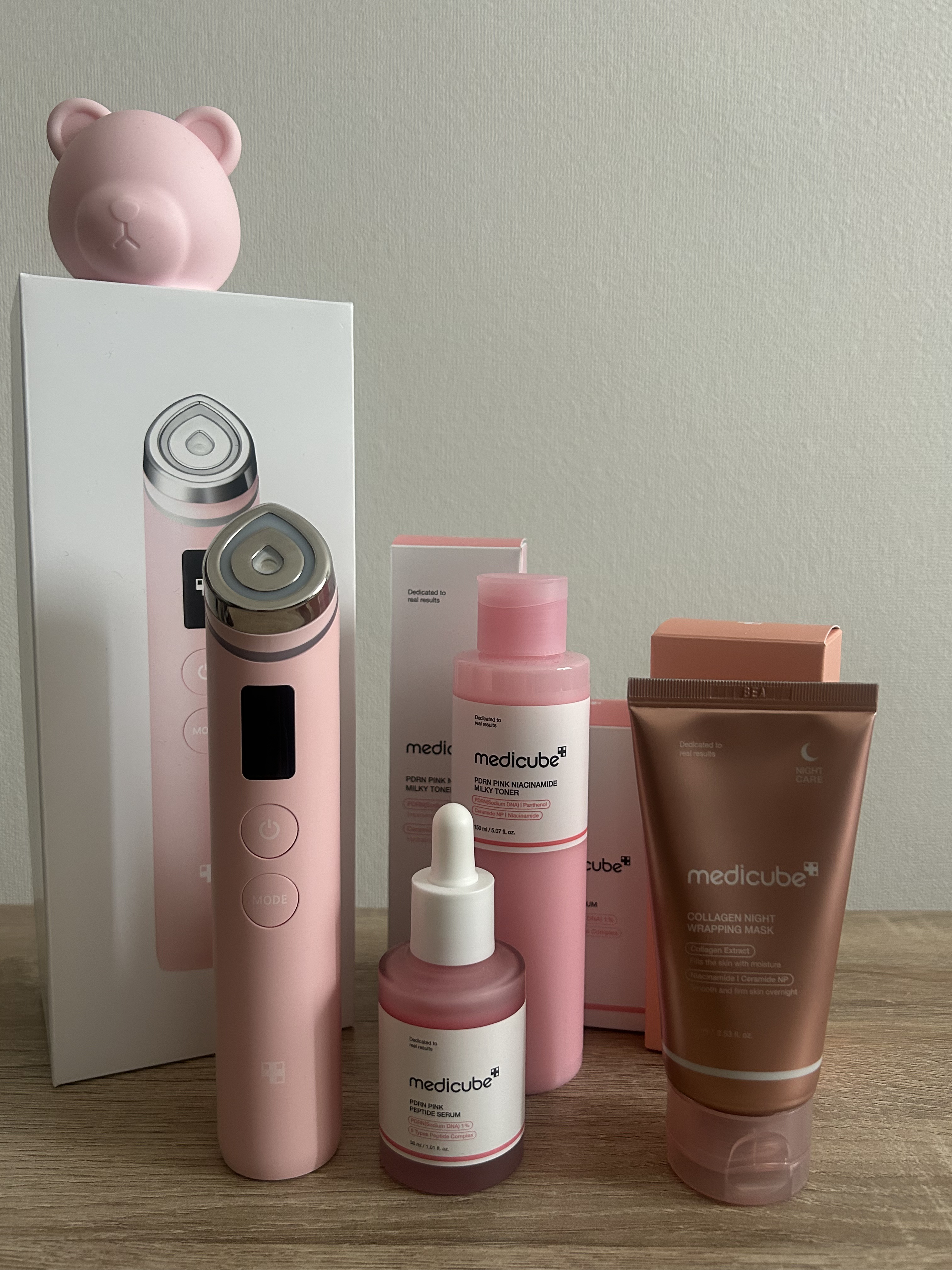 PDRNピンクナイアシンアミドミルキートナー/MEDICUBE/化粧水を使ったクチコミ（1枚目）