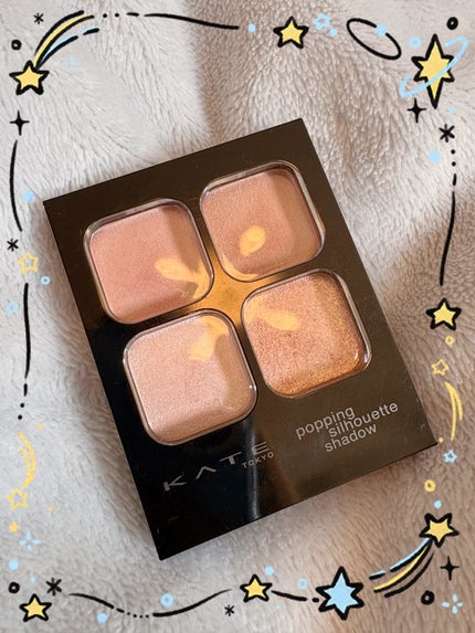 ケイト ポッピングシルエットシャドウ/KATE/アイシャドウパレットを使ったクチコミ(1枚目)