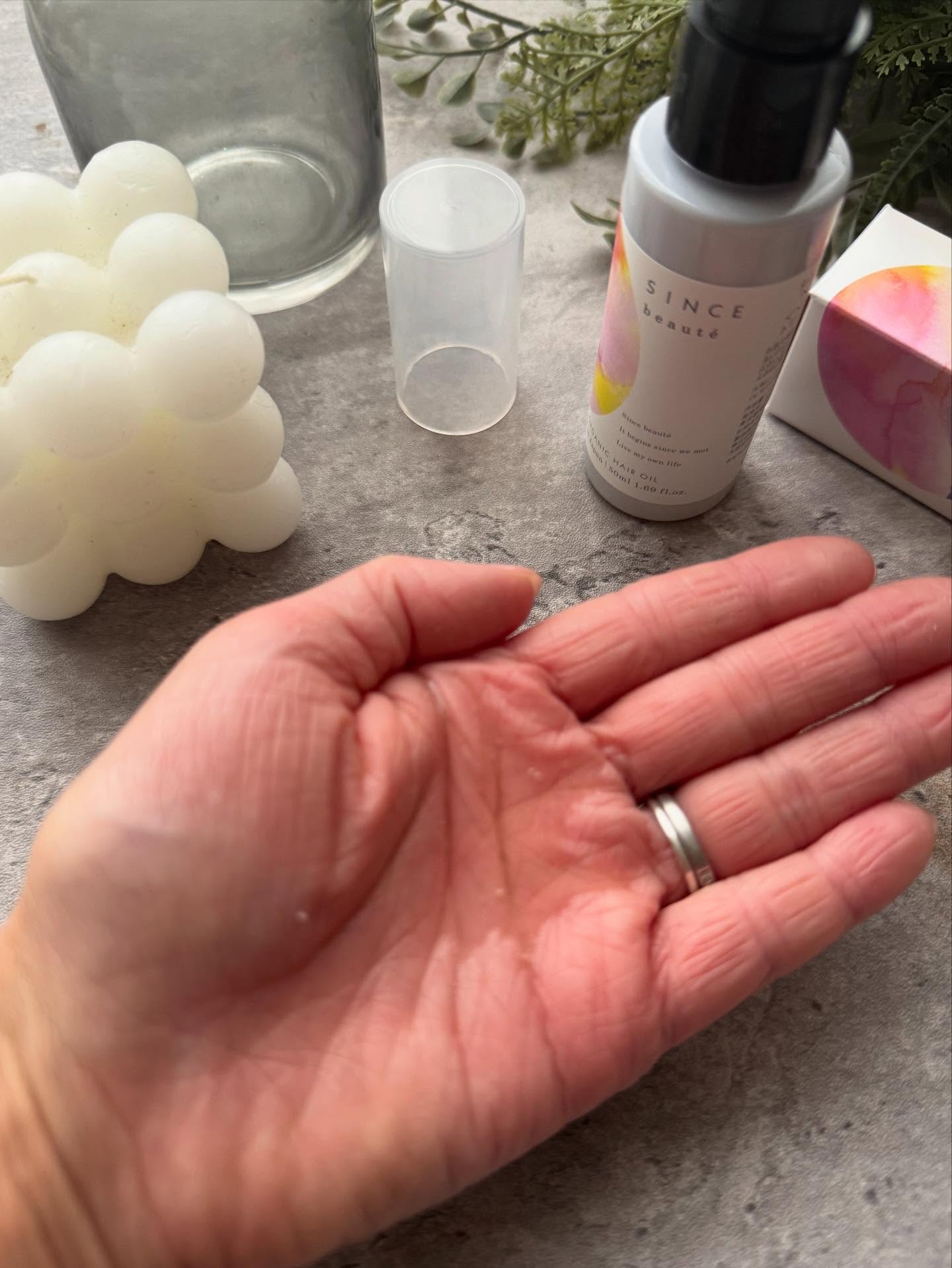 オーガニックヘアオイル/シンスボーテ/ヘアオイルを使ったクチコミ（3枚目）