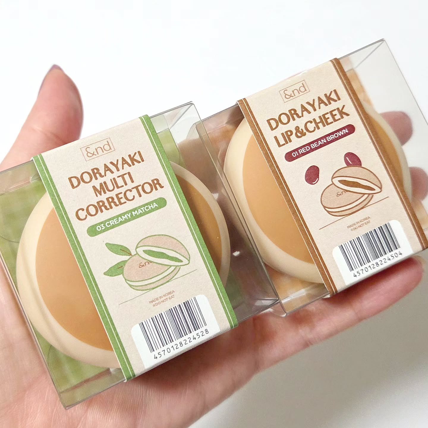 どら焼きリップ＆チーク/&nd by rom&nd/マルチパレットを使ったクチコミ（2枚目）