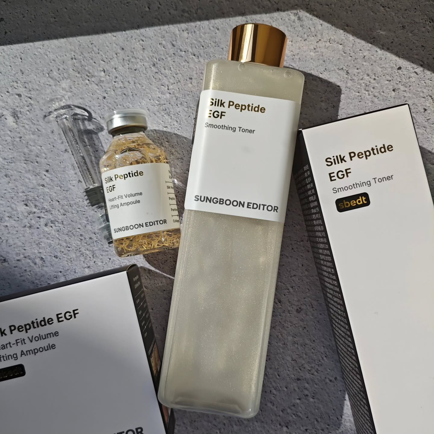 シルクペプチドEGFスムージングトナー/SUNGBOON EDITOR（成分エディター）/化粧水を使ったクチコミ（1枚目）