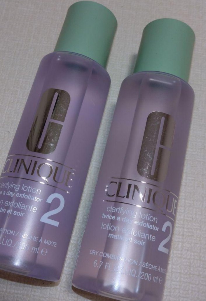 クラリファイング ローション 2/CLINIQUE/拭き取り化粧水を使ったクチコミ（1枚目）