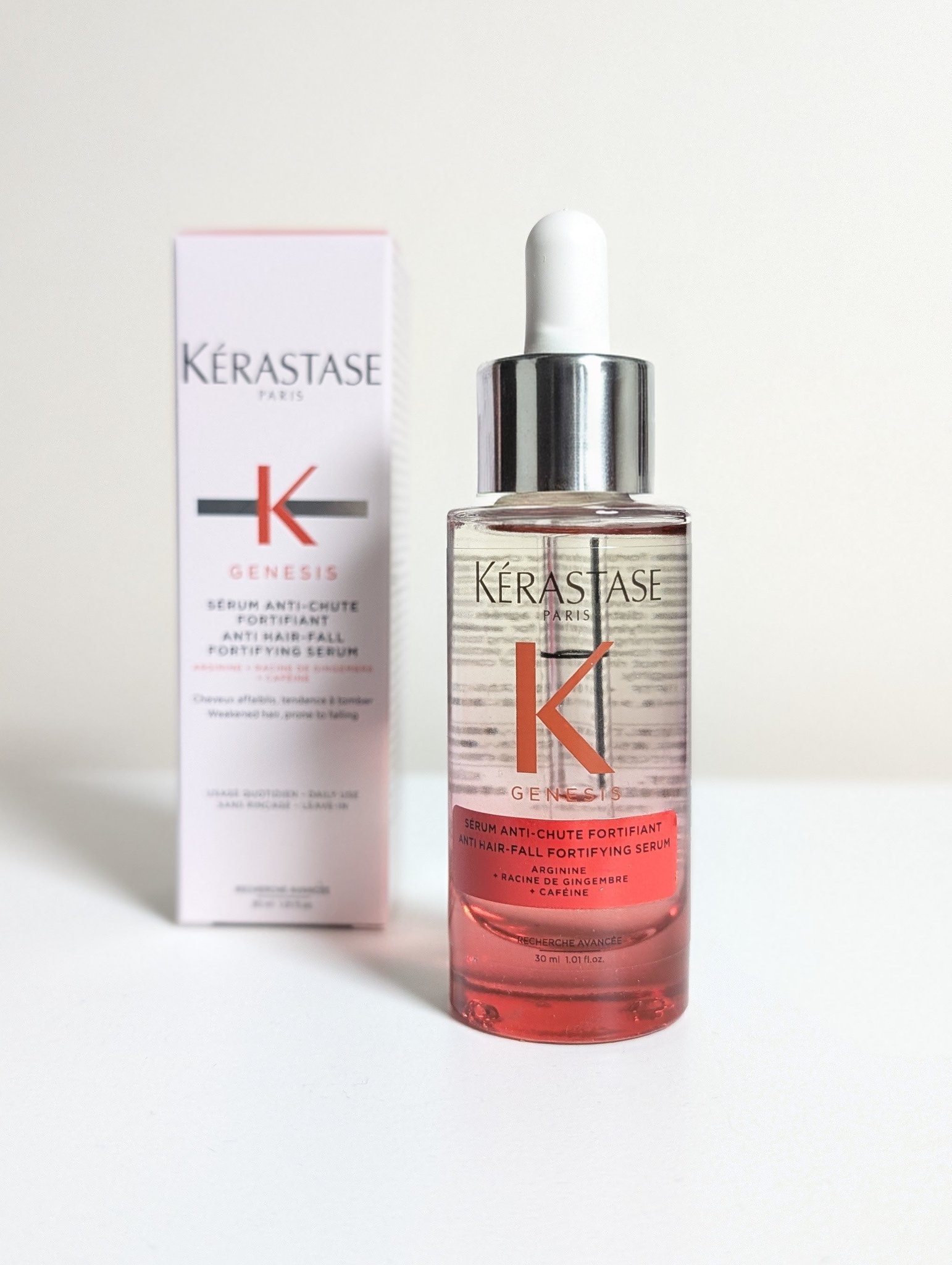 ケラスターゼ  GN セラム フォーティファイのクチコミ「前にも１回使ってましたが正直、良いのかよくわからず...😅
他の人の投稿を見て私の1回の使用量.....」（1枚目）