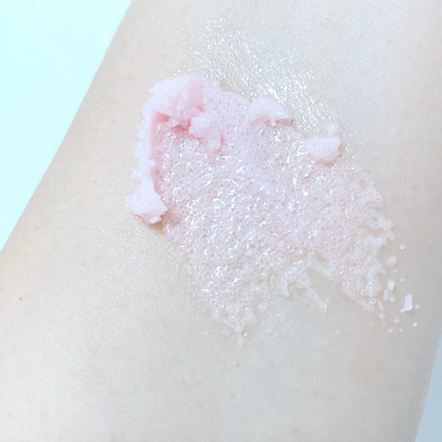 Q+Me スウィート ボム タラソ スクラブ/AGARISM/バストケア・ヒップケアを使ったクチコミ(3枚目)