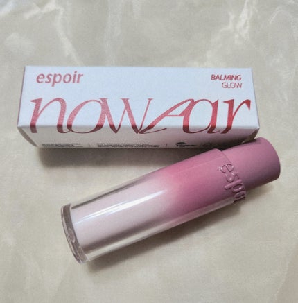ノーウェアリップスティックバーミンググロー/espoir/口紅を使ったクチコミ(1枚目)