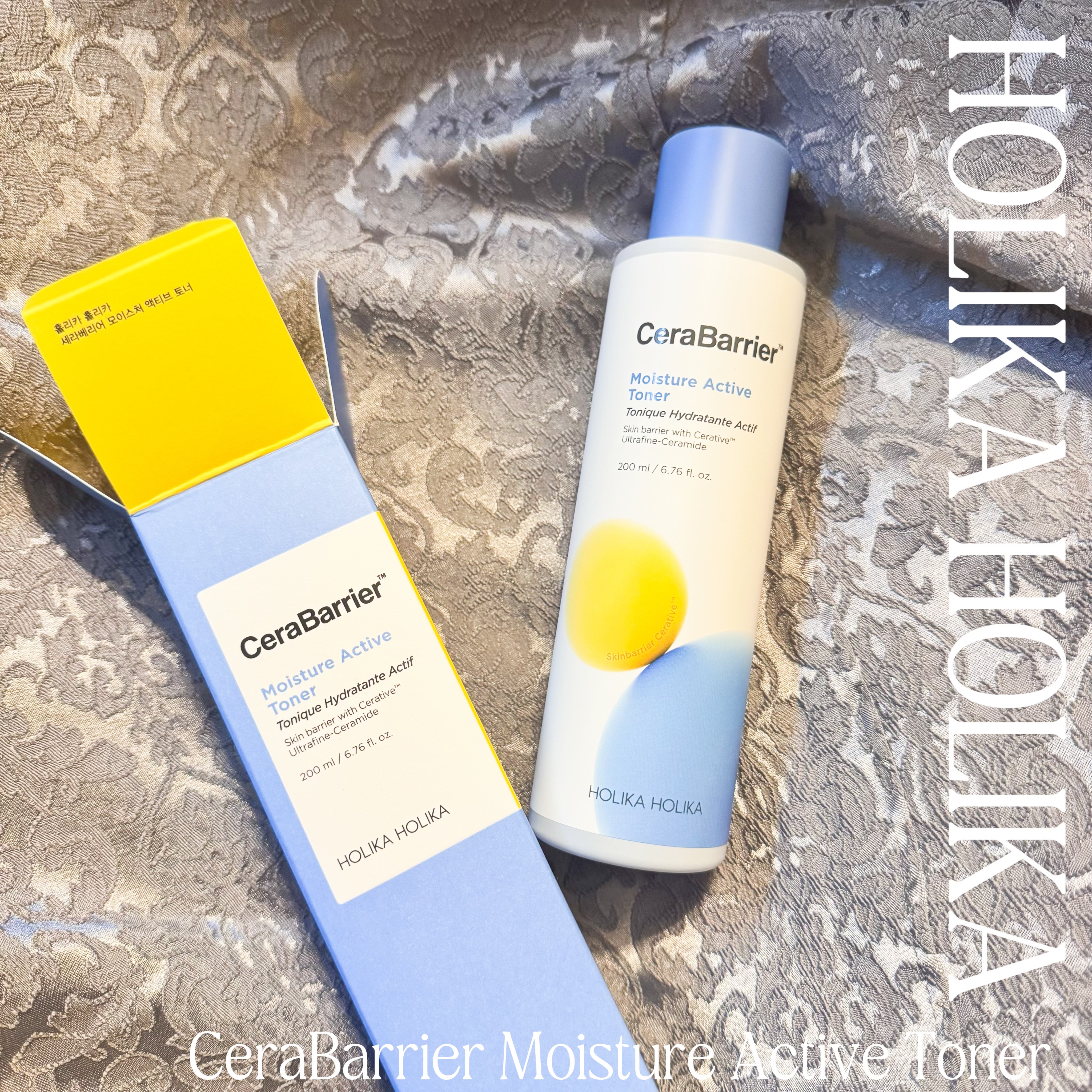 セラバリア　モイスチャーアクティブ　トナー /HOLIKA HOLIKA/化粧水を使ったクチコミ（1枚目）