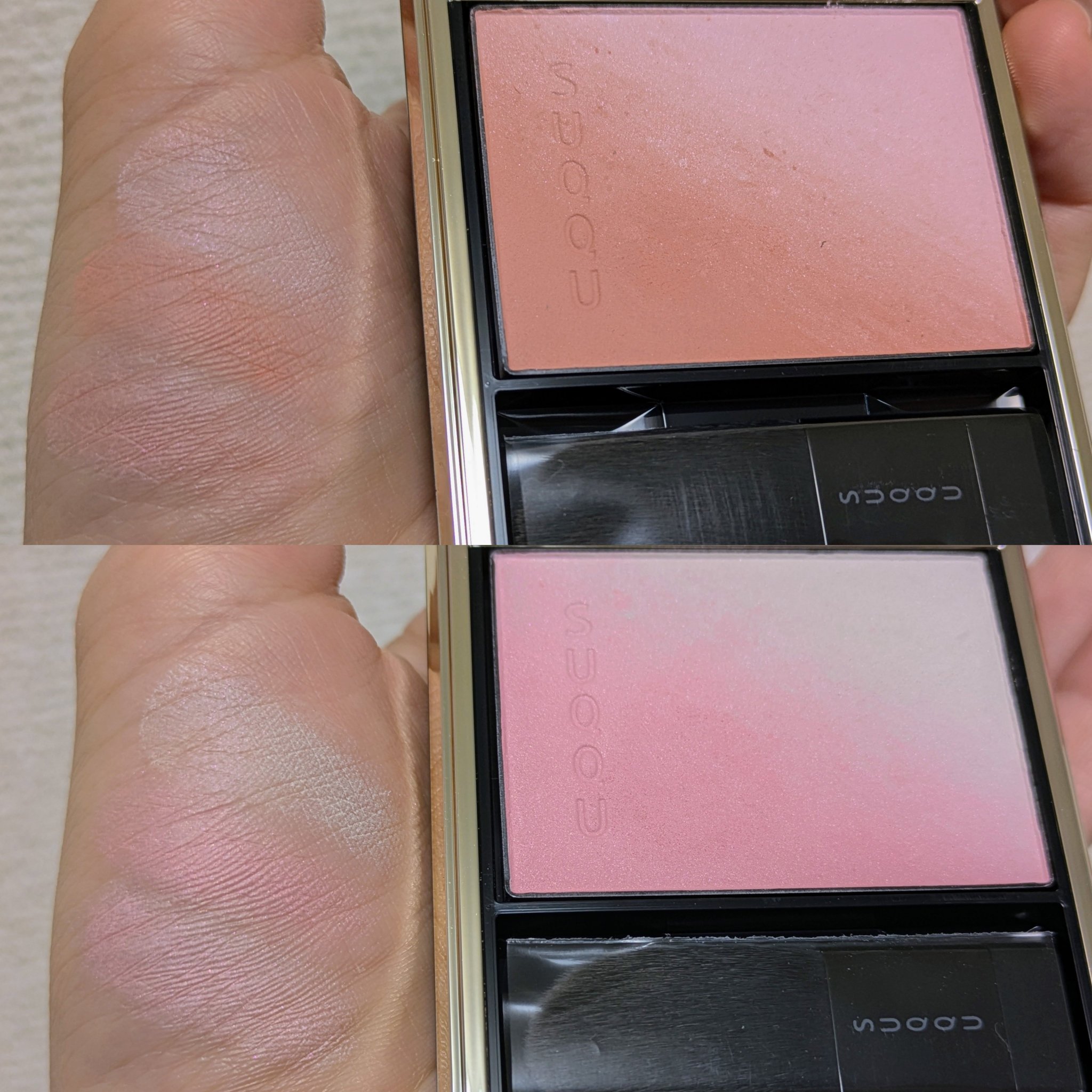 ブラーリング カラー ブラッシュ/SUQQU/パウダーチークを使ったクチコミ（2枚目）