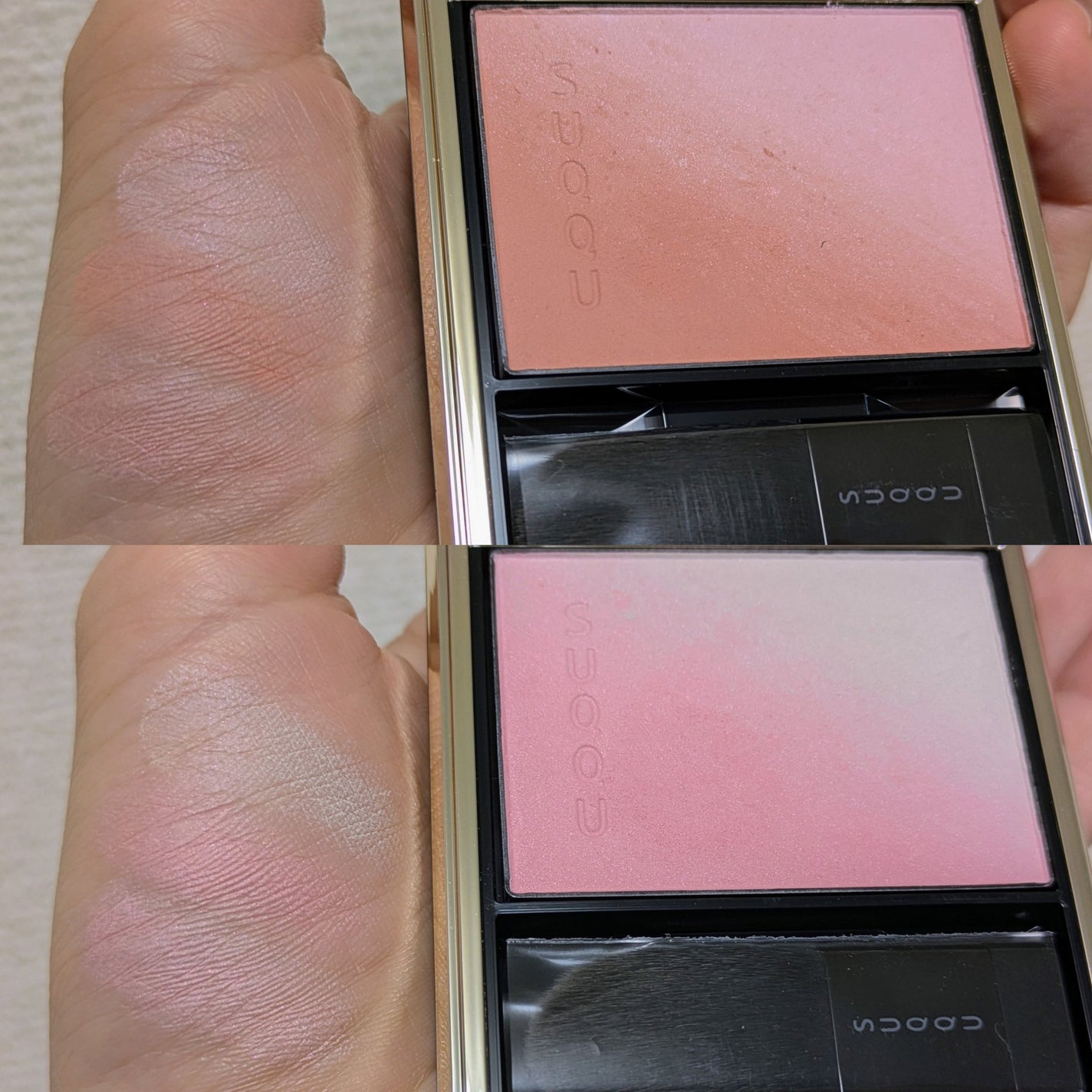 ブラーリング カラー ブラッシュ/SUQQU/パウダーチークを使ったクチコミ(2枚目)