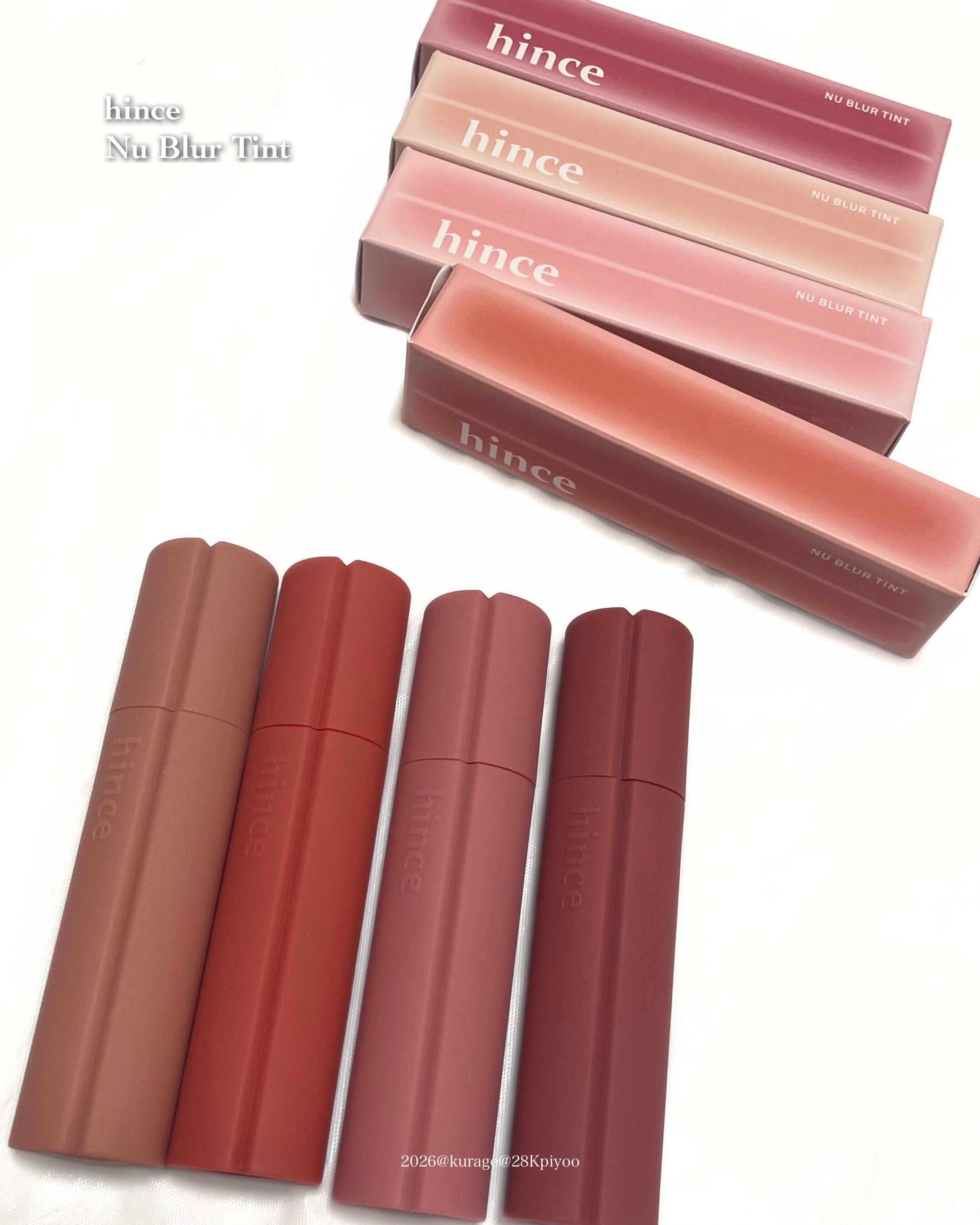 ニュー・ブラーティント/hince/リップティントを使ったクチコミ（2枚目）