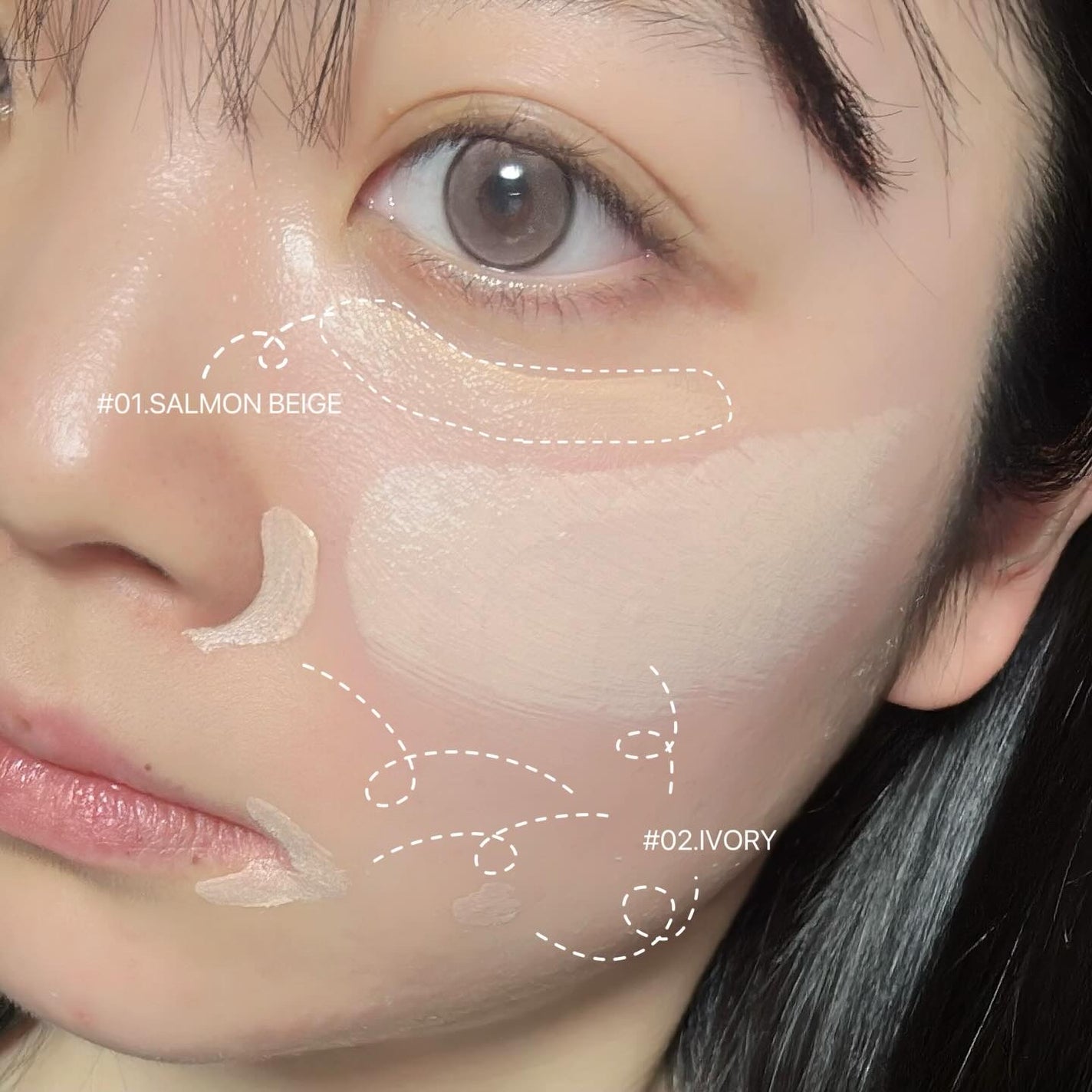 グラインディングコンシールバター/LUNA/クリームコンシーラーを使ったクチコミ(5枚目)