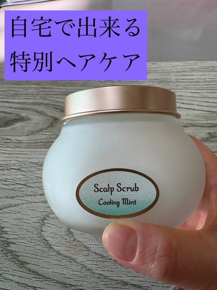 ヘッドスクラブ リフレッシング(ミント)/SABON/ヘッドスクラブを使ったクチコミ(1枚目)