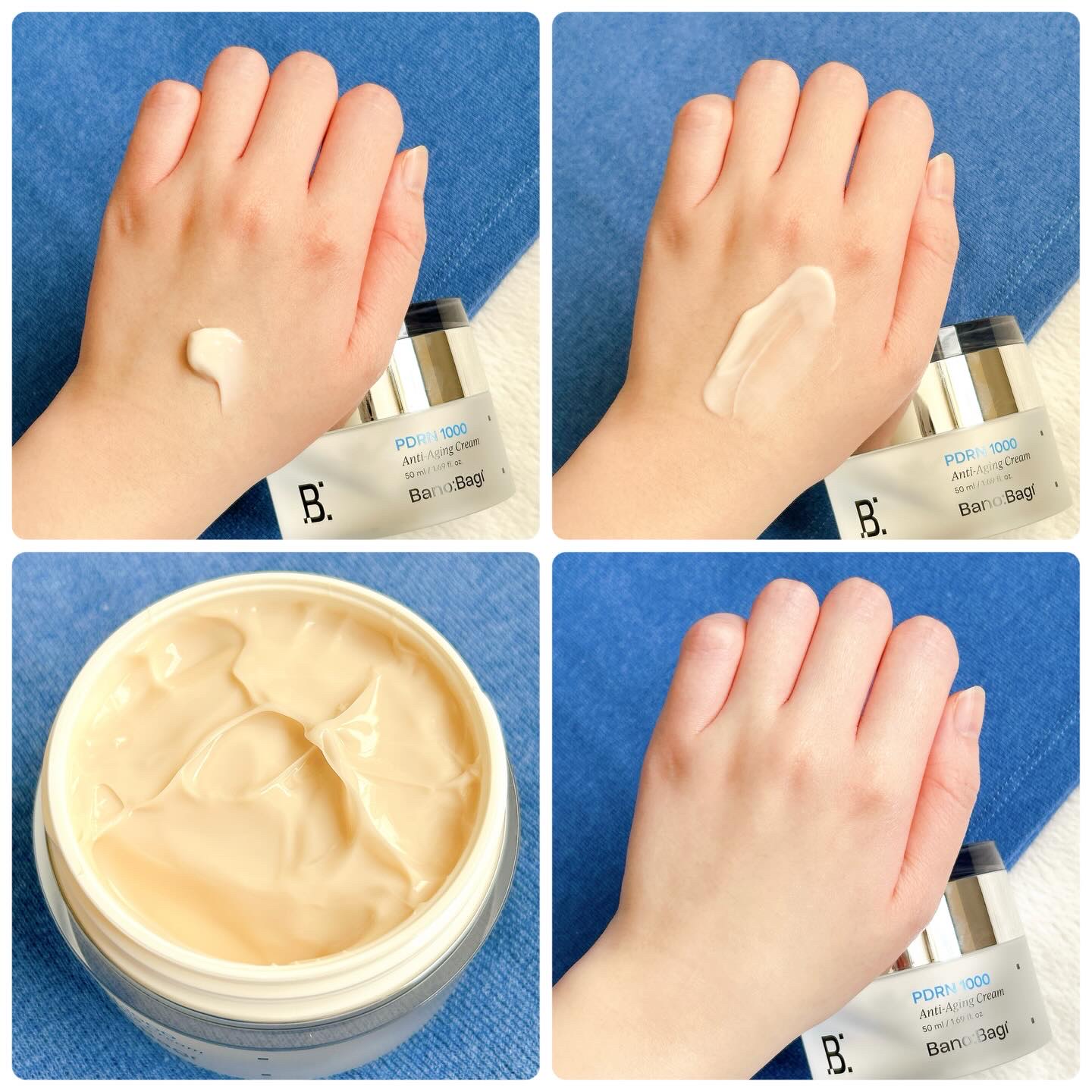 PDRNアンチエイジングクリーム/BANOBAGI/フェイスクリームを使ったクチコミ（3枚目）