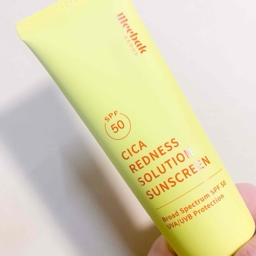 CICAレッドネスクリームライト/Meebak/化粧下地を使ったクチコミ（2枚目）