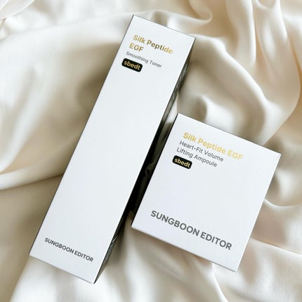 シルク ペプチド EGF ハートフィットボリューム リフティング アンプル/SUNGBOON EDITOR(成分エディター)/美容液を使ったクチコミ(6枚目)