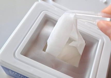 NMNブルースーパーレチノールデイリーターンオーバーマスク/Milk Touch/シートマスク・パックを使ったクチコミ(2枚目)