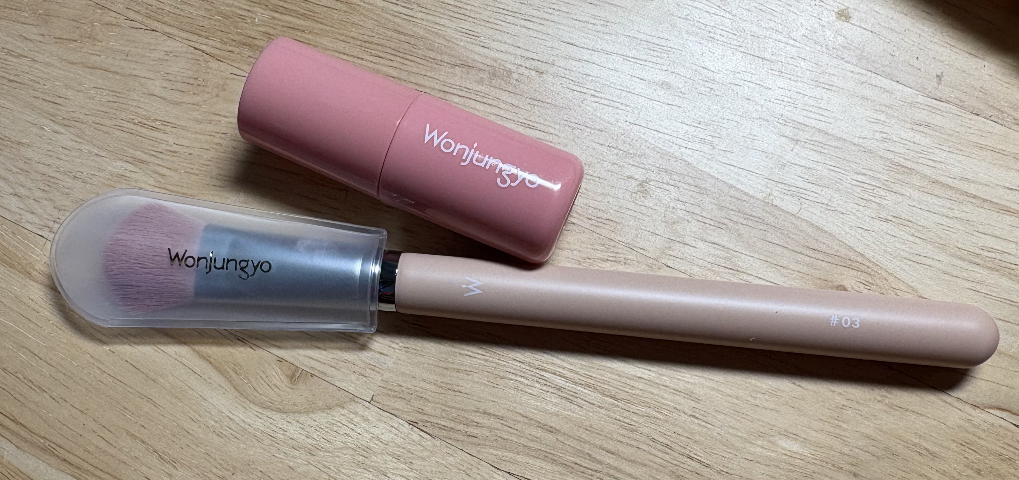 ウォンジョンヨ ベアブルームチーク/Wonjungyo/リキッドチークを使ったクチコミ（1枚目）