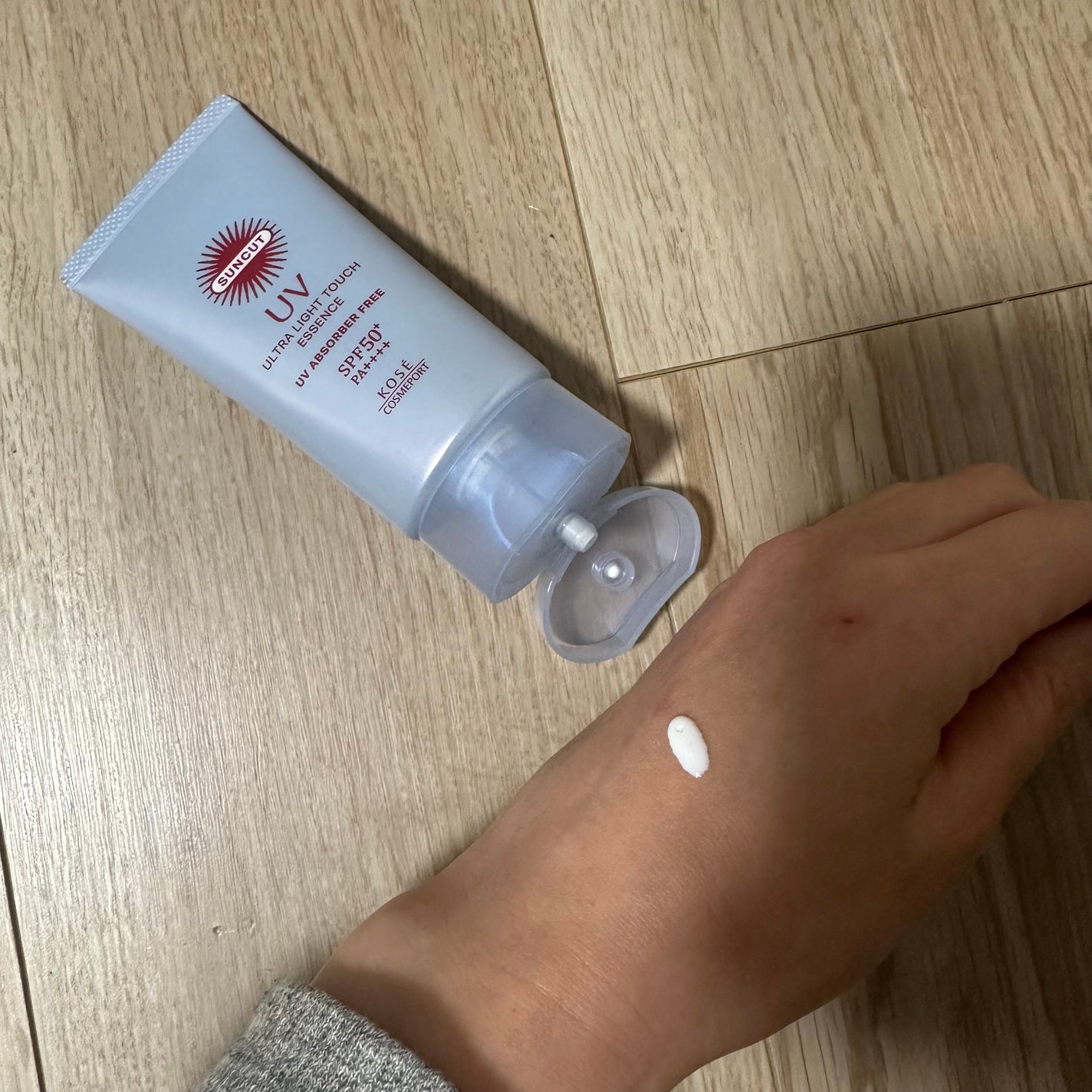 サンカット® 無重力感UV エッセンス/サンカット®/日焼け止めローションを使ったクチコミ(3枚目)