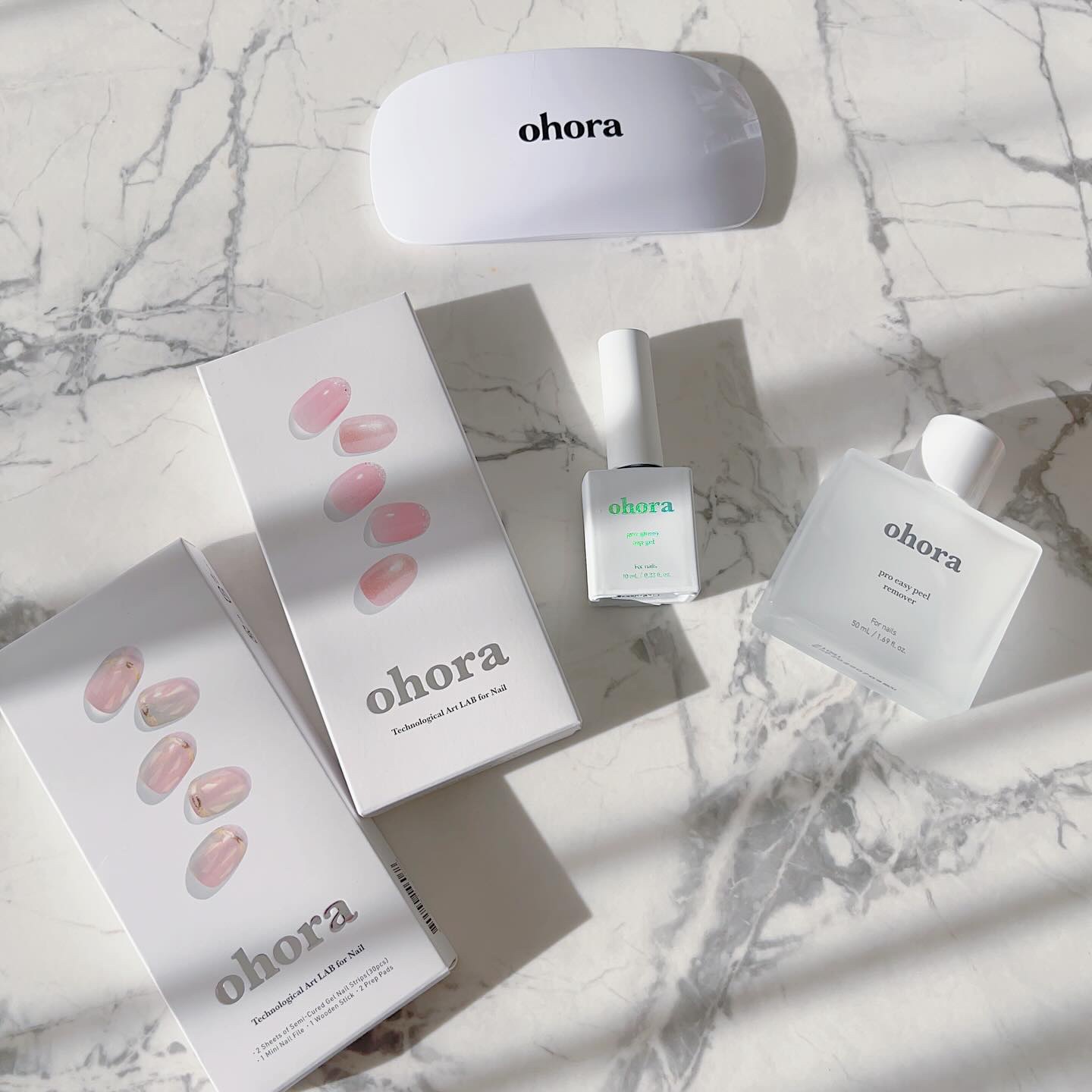 セミキュアジェルネイル（ハンド）/ohora/ネイルシールを使ったクチコミ（1枚目）