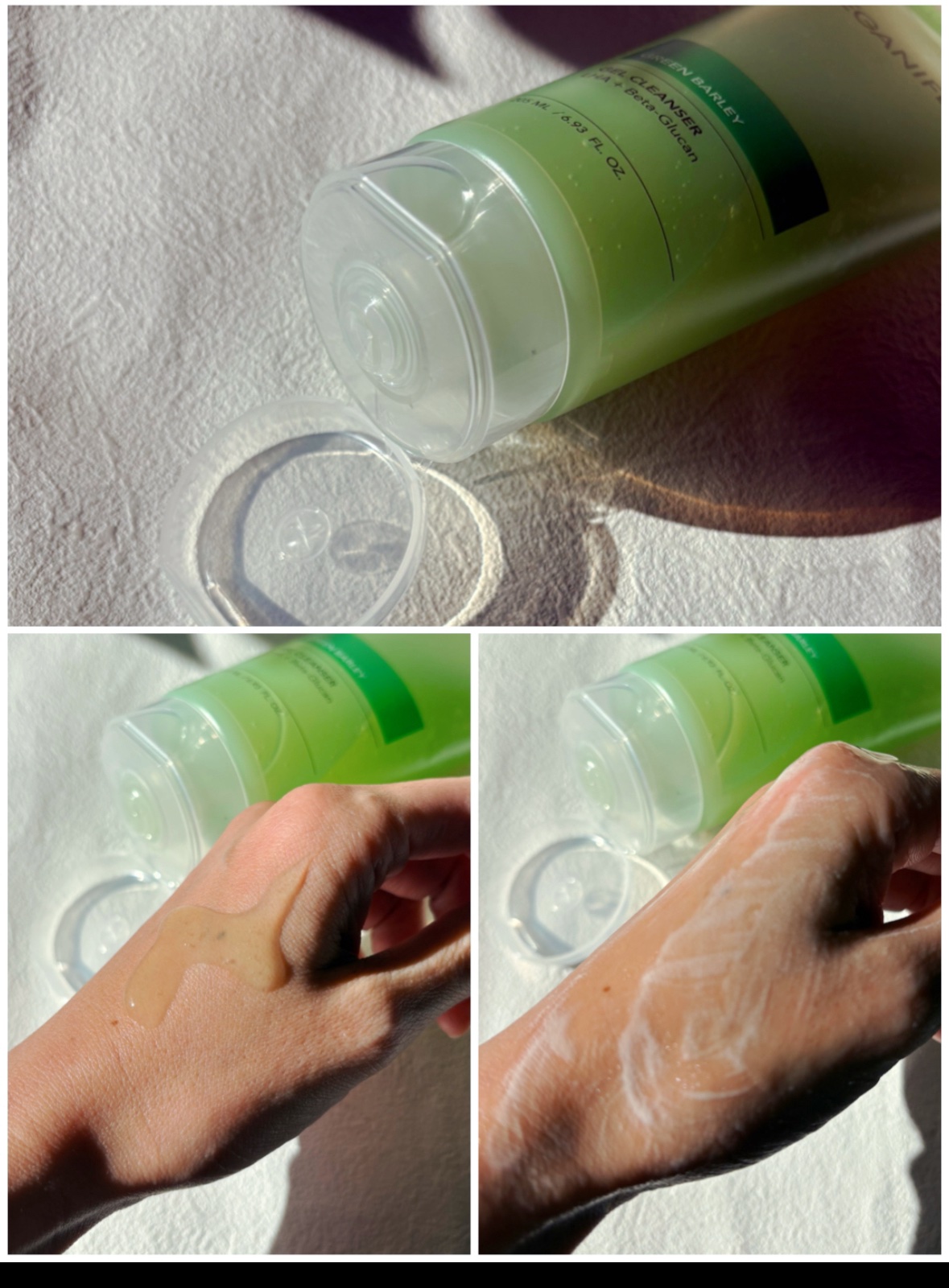 青麦クレンジングジェル /Veganifect/クレンジングジェルを使ったクチコミ（3枚目）