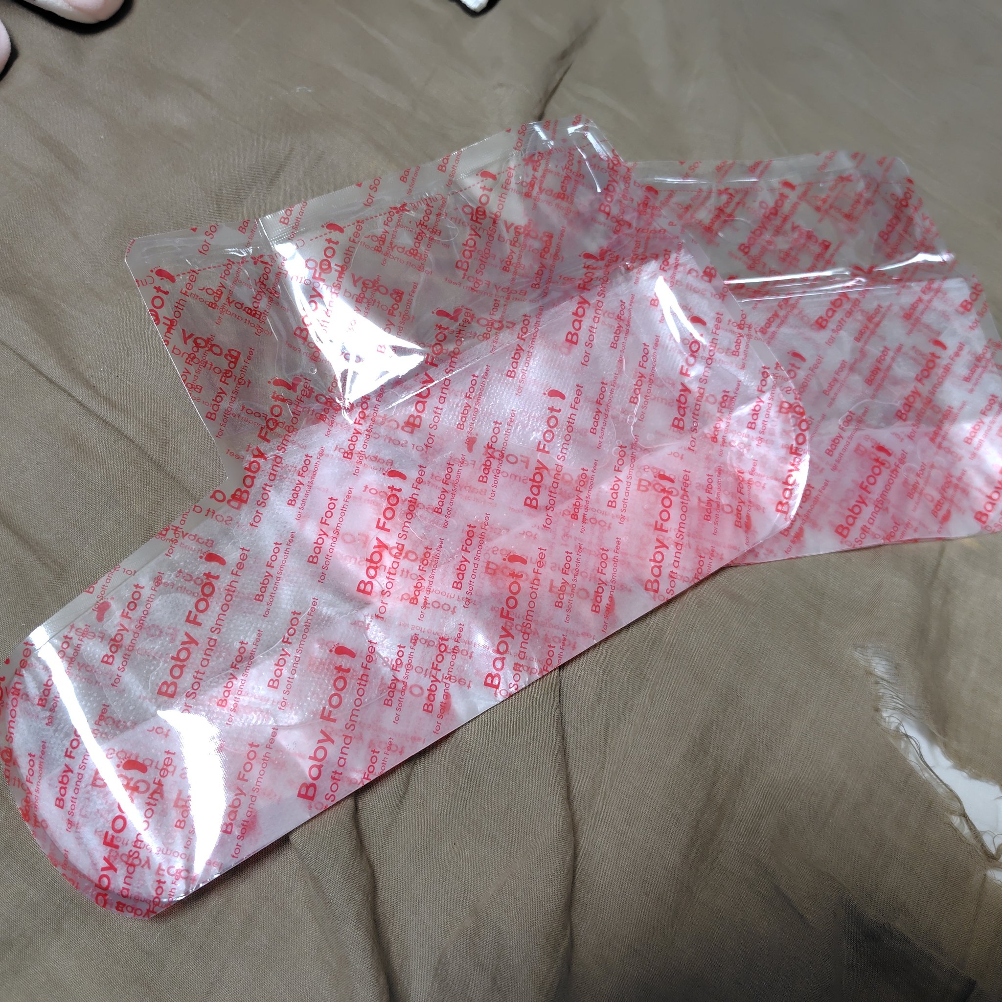 イージーパックDP60分タイプ/ベビーフット/レッグ・フットケアを使ったクチコミ（2枚目）