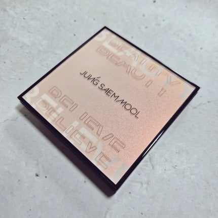 アーティストアイパレット/JUNG SAEM MOOL/アイシャドウパレットを使ったクチコミ(1枚目)