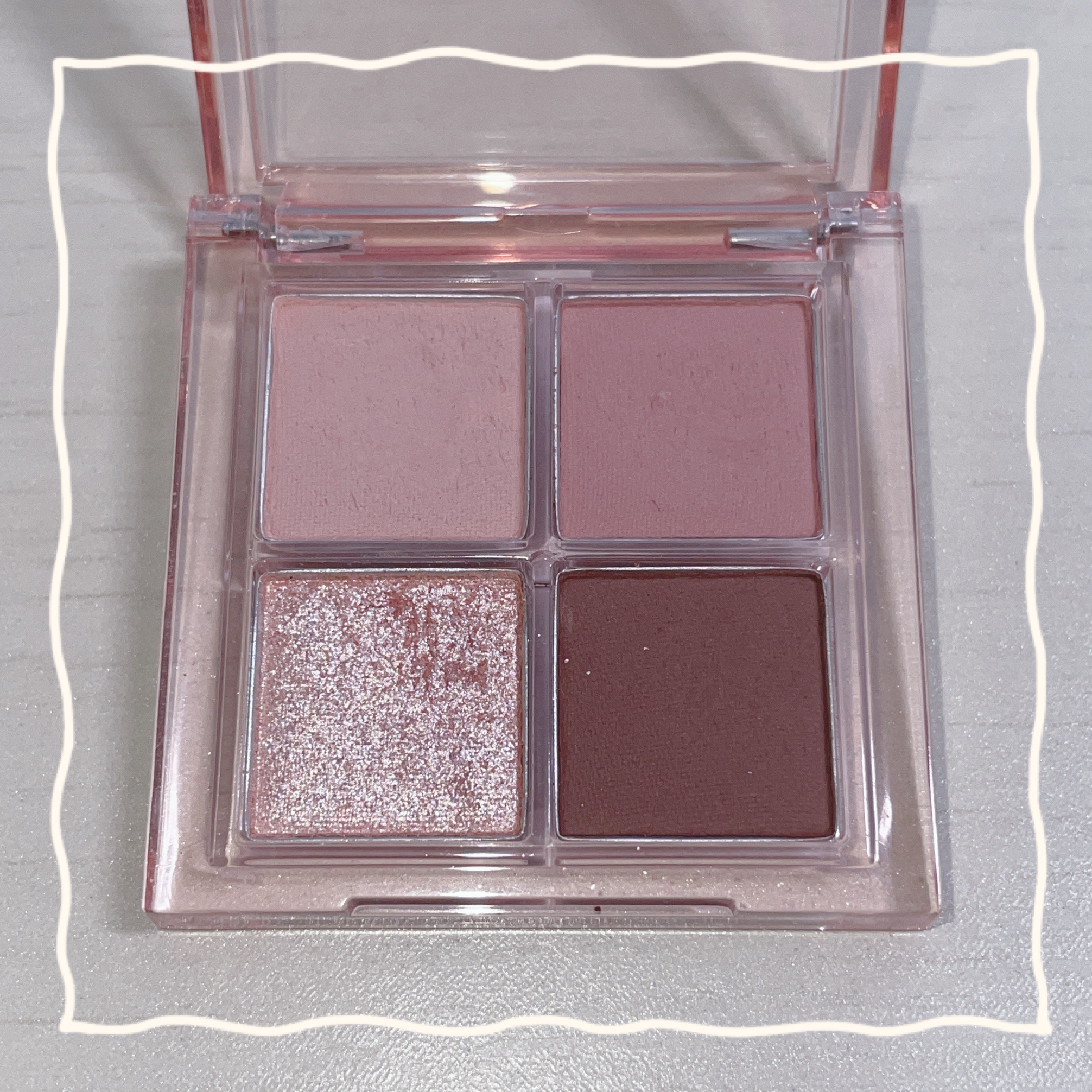 アンドバイロムアンド　メロウアイパレット/&nd by rom&nd/アイシャドウパレットを使ったクチコミ（3枚目）