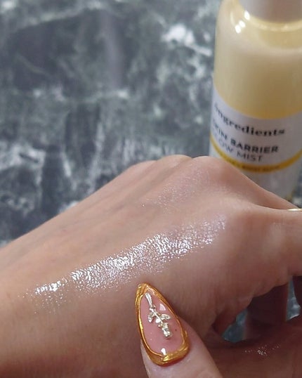 オングリディエンツ スキンバリアグローミスト/Ongredients/ミスト状化粧水を使ったクチコミ(3枚目)