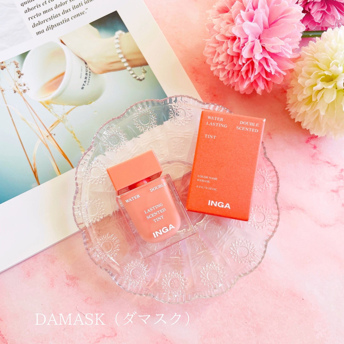 Akiフォロバ on LIPS 「1月初め発売した新作ティントが可愛すぎた…💗ぷるんっとふっくら..」(3枚目)