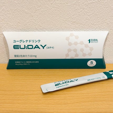 ユーグレナドリンク/EU:DAY/美容ドリンクを使ったクチコミ(1枚目)