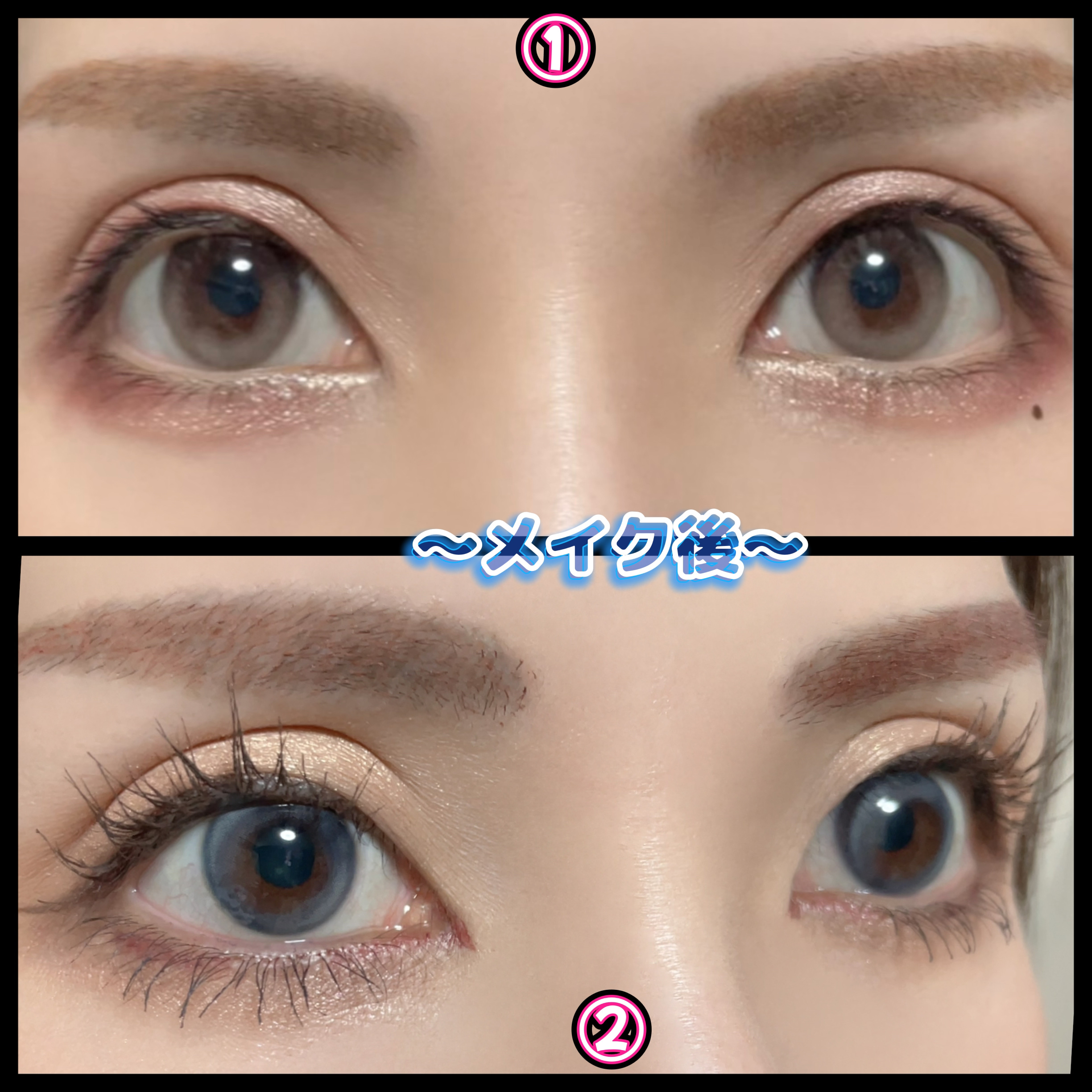 men's miium 1day/miium/ワンデー（１DAY）カラコンを使ったクチコミ（3枚目）