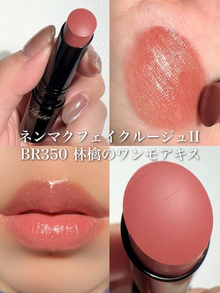 ネンマクフェイク ルージュ Ⅱ/Visée/口紅を使ったクチコミ(1枚目)