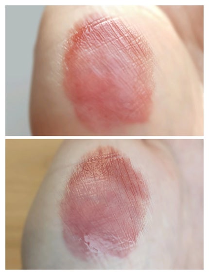 ラスティンググロスリップ/CEZANNE/口紅を使ったクチコミ(3枚目)