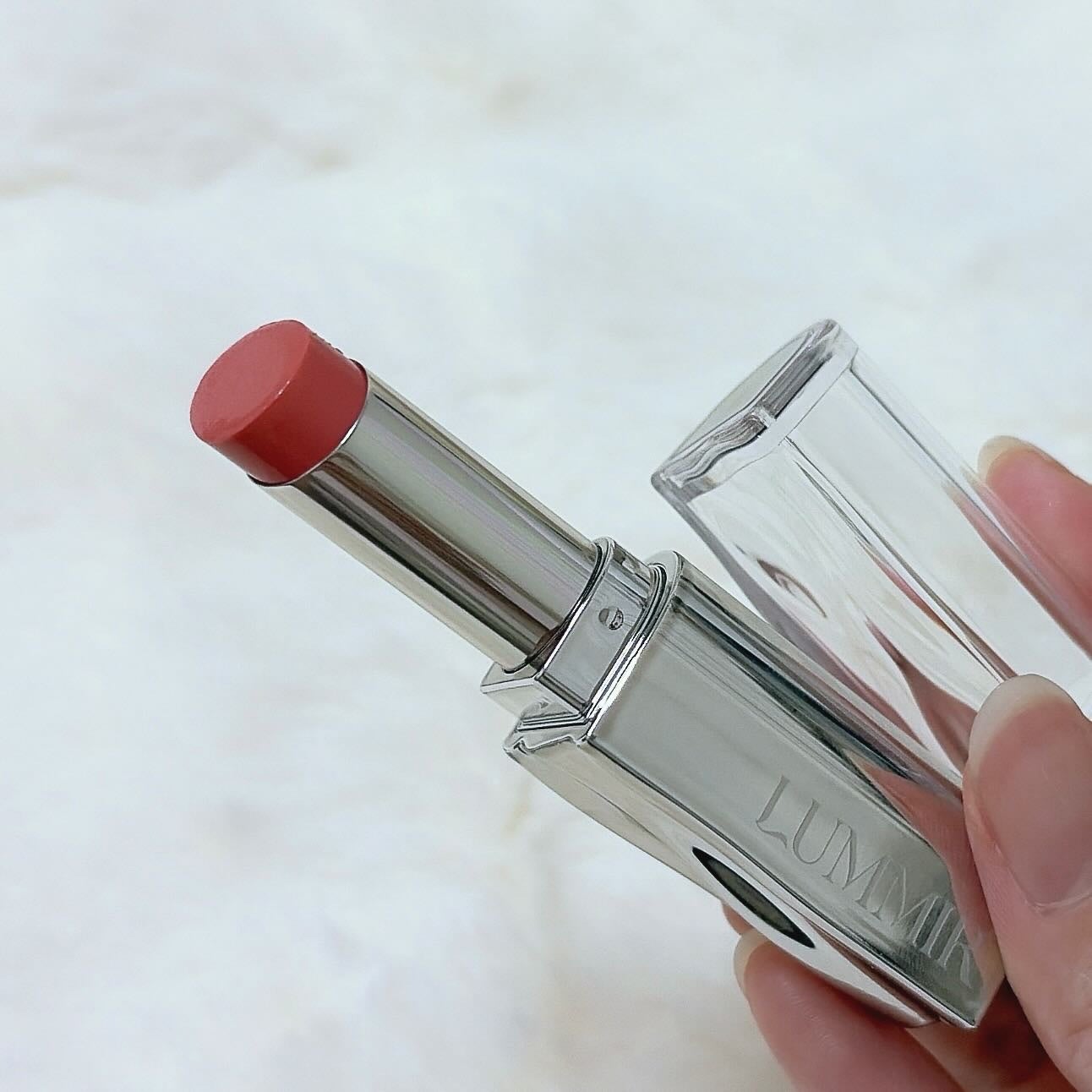 MELTING FIT SHINE BALM/ルミル/口紅を使ったクチコミ(4枚目)