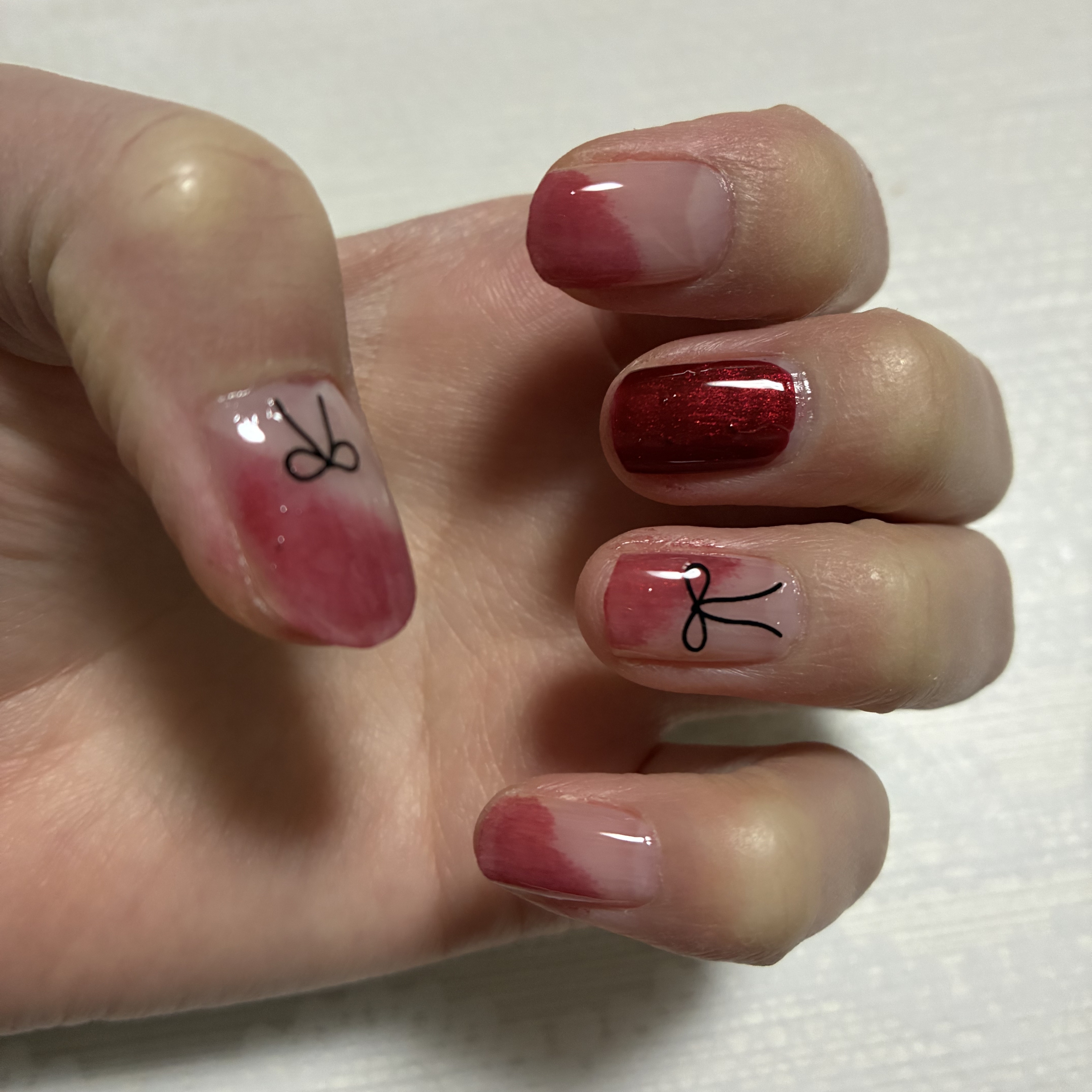 カラフルネイルズ/キャンメイク/マニキュアを使ったクチコミ（2枚目）