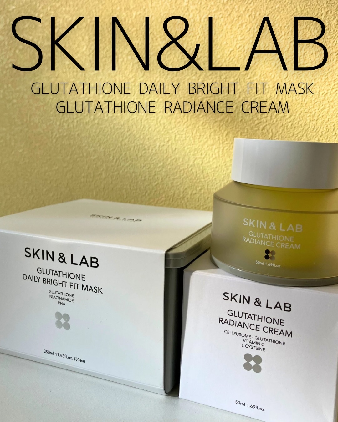 グルタチオンラディアンスクリーム/SKIN&LAB/フェイスクリームを使ったクチコミ（1枚目）