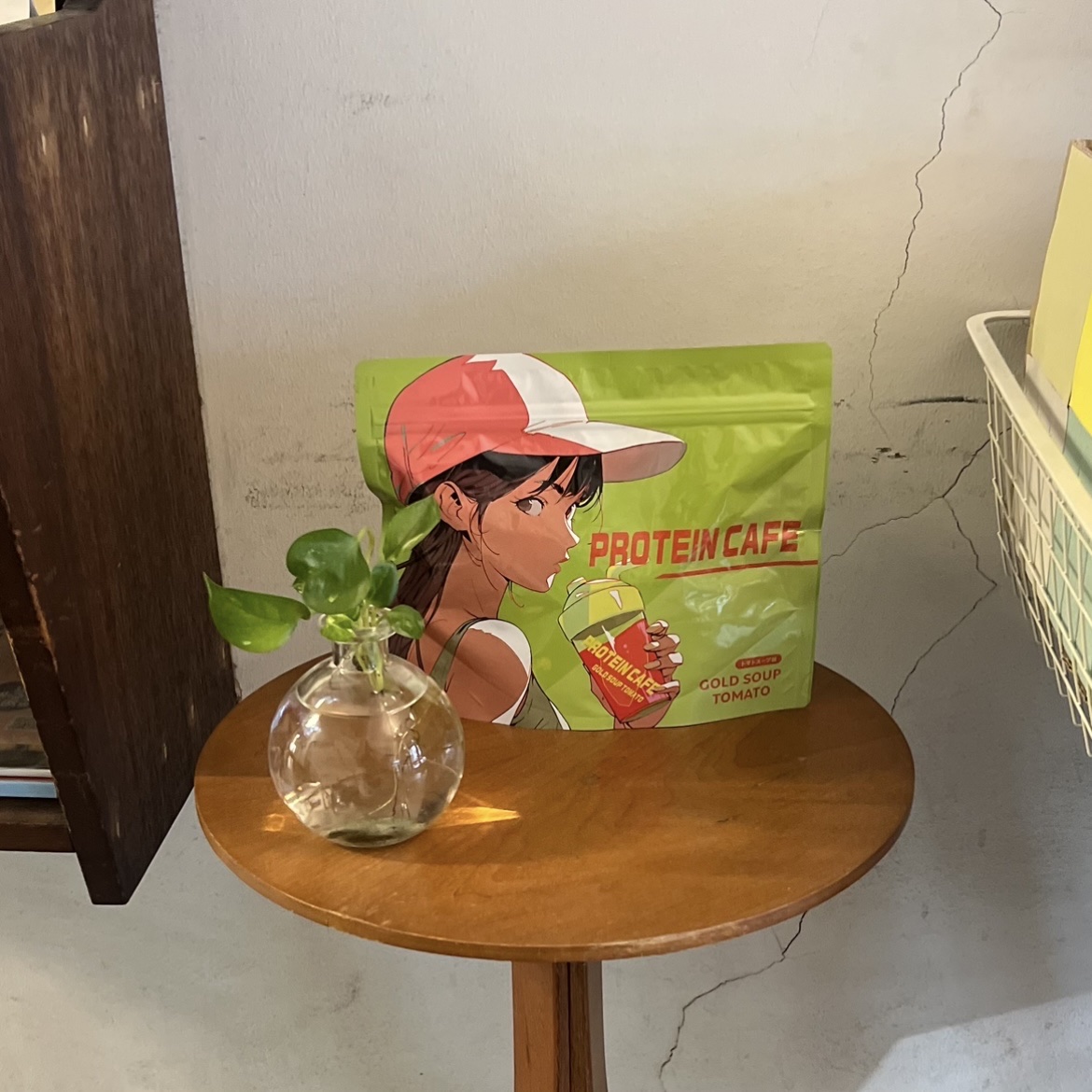 ゴールドスープトマト/プロテインカフェ/プロテインバーを使ったクチコミ（1枚目）