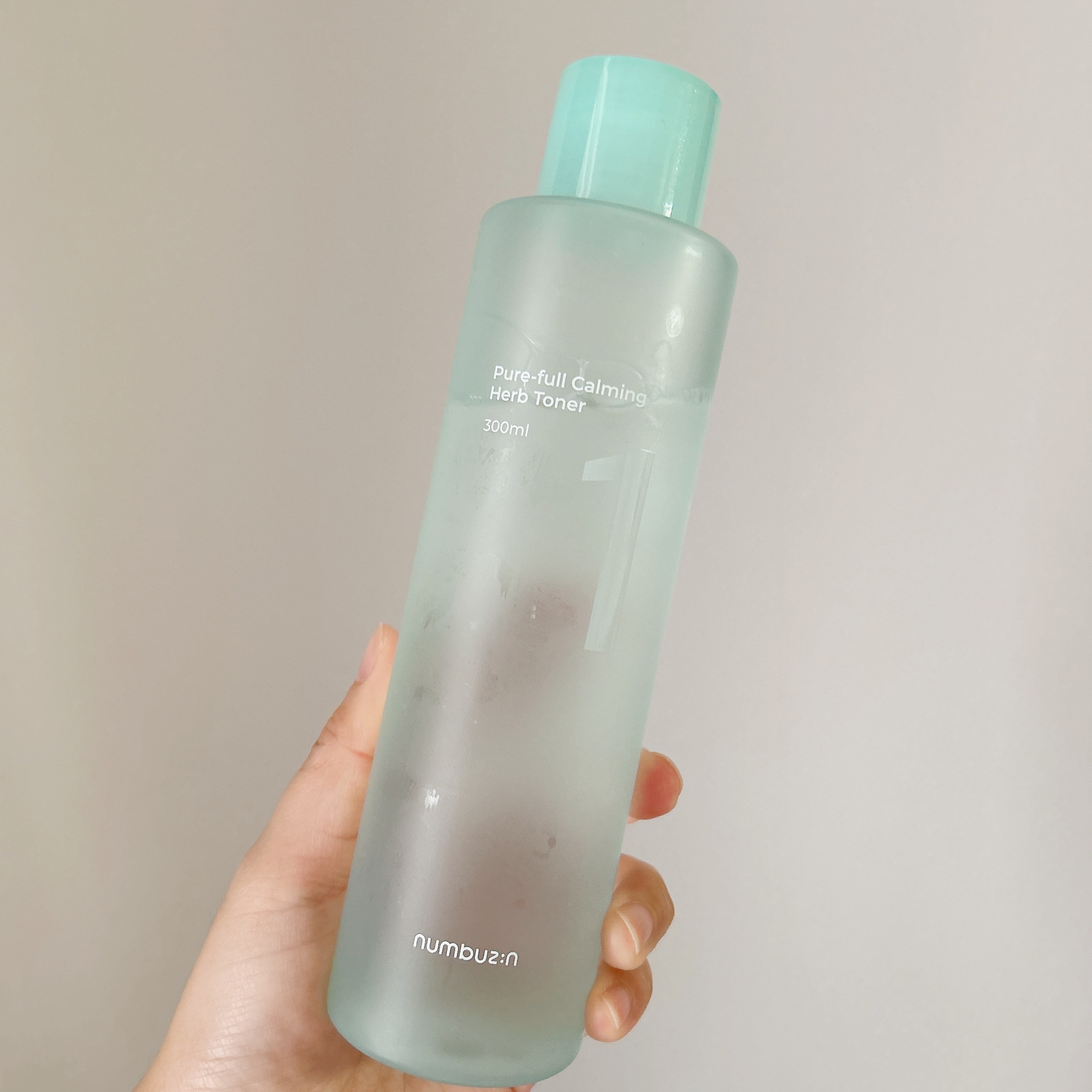 1番 青草たっぷり93％整肌トナー/numbuzin/化粧水を使ったクチコミ（1枚目）