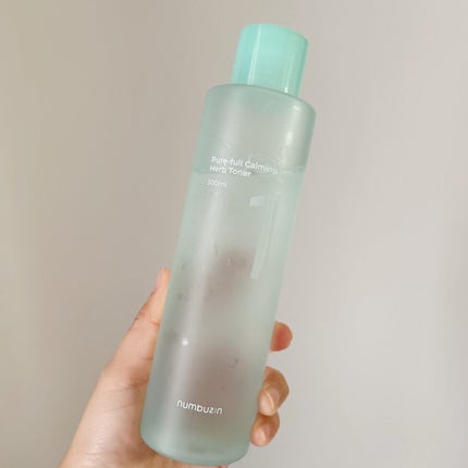 1番 青草たっぷり93%整肌トナー/numbuzin/化粧水を使ったクチコミ(1枚目)