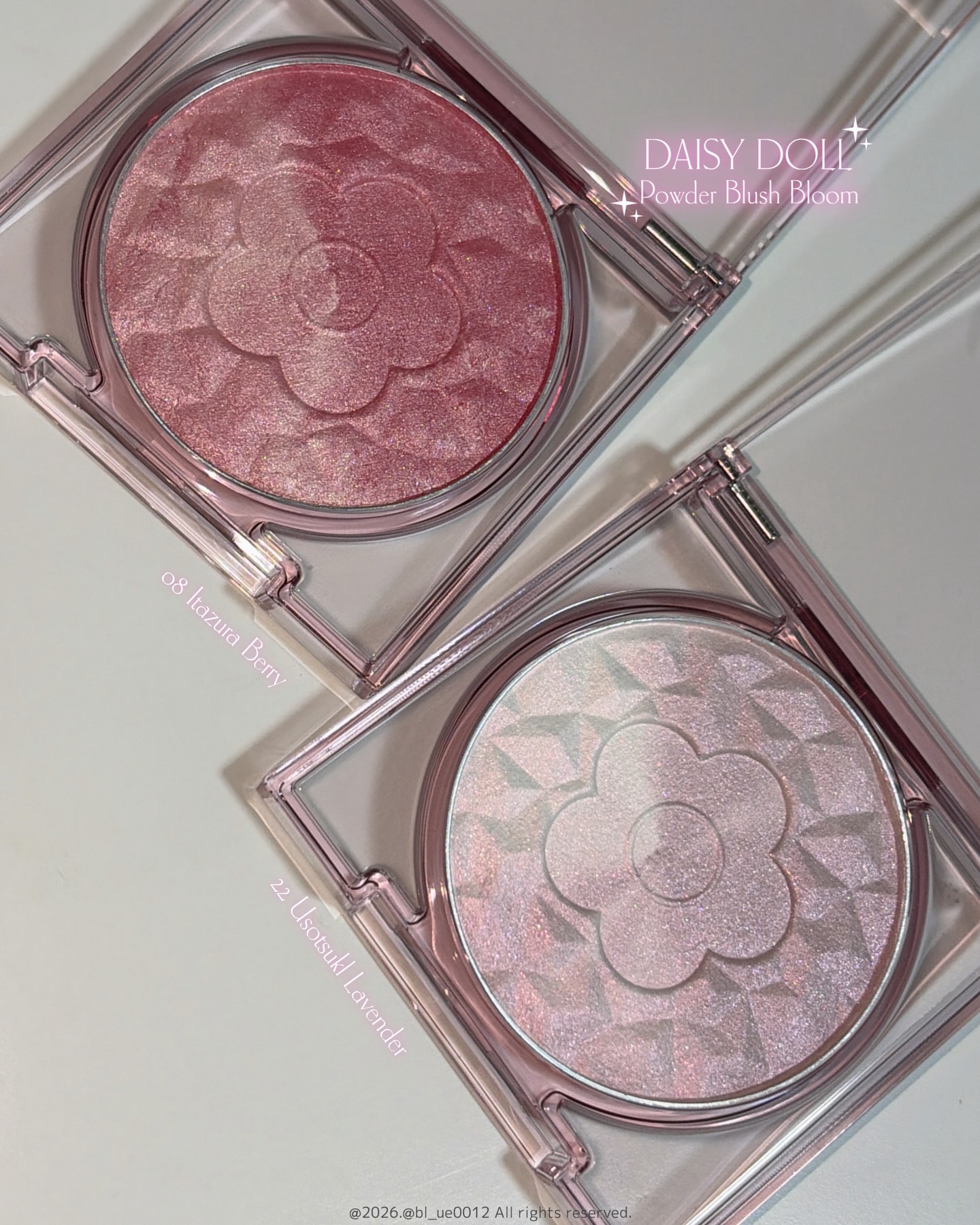 デイジードール パウダー ブラッシュ ブルーム/DAISY DOLL by MARY QUANT/パウダーチークを使ったクチコミ（2枚目）