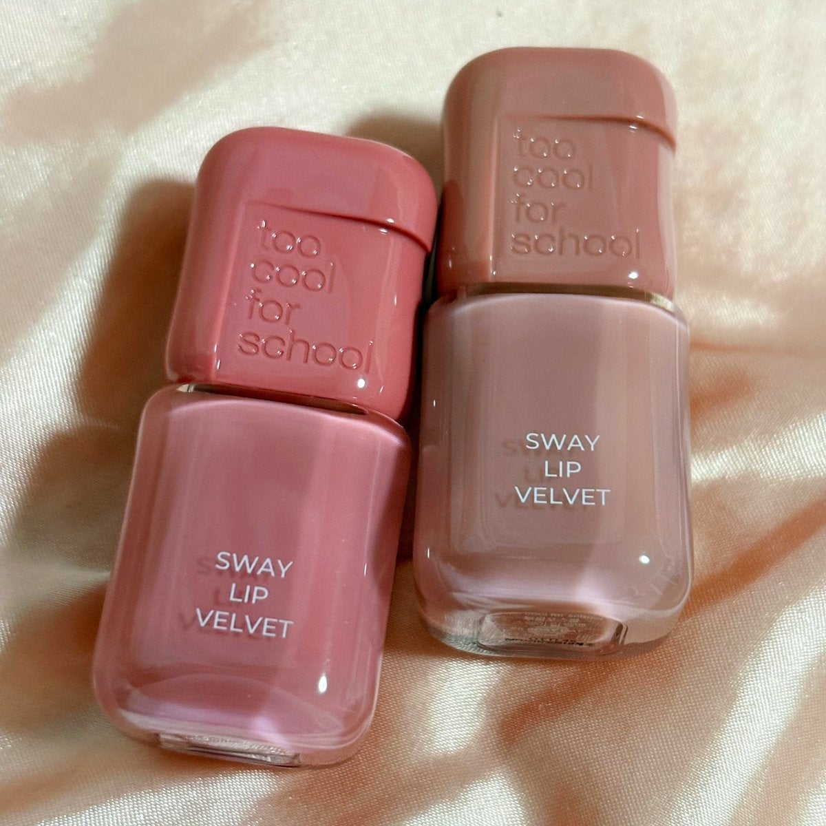 スウェイリップベルベット/too cool for school/リップティントを使ったクチコミ(1枚目)
