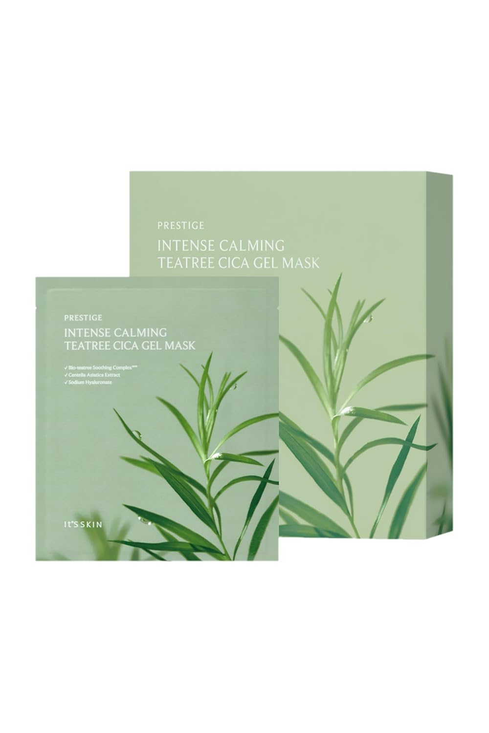 INTENSE CARMING TATREE CICA GEL MASK / It's skin