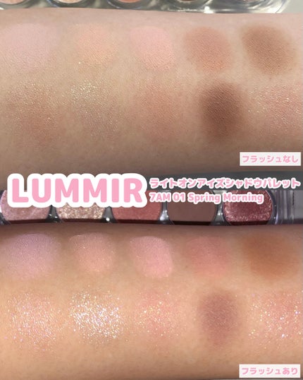 ライトオンアイズシャドウパレット/ルミル/アイシャドウパレットを使ったクチコミ(3枚目)