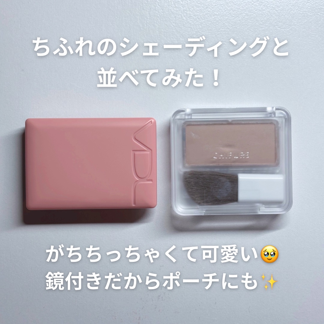 チークステイン ブラッシャー/VDL/パウダーチークを使ったクチコミ（3枚目）
