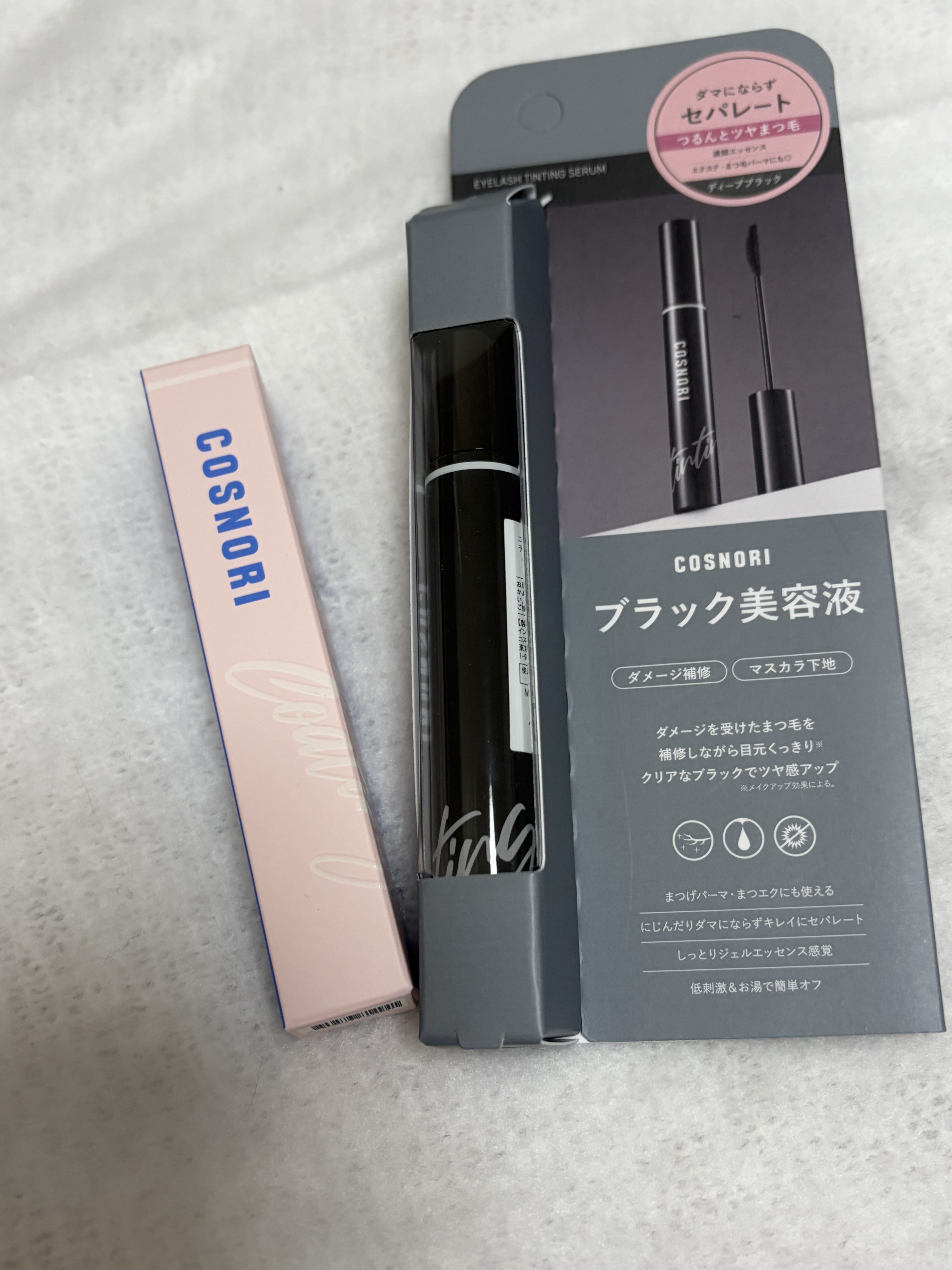 アイラッシュコーティングセラム/COSNORI/まつげ美容液を使ったクチコミ（3枚目）