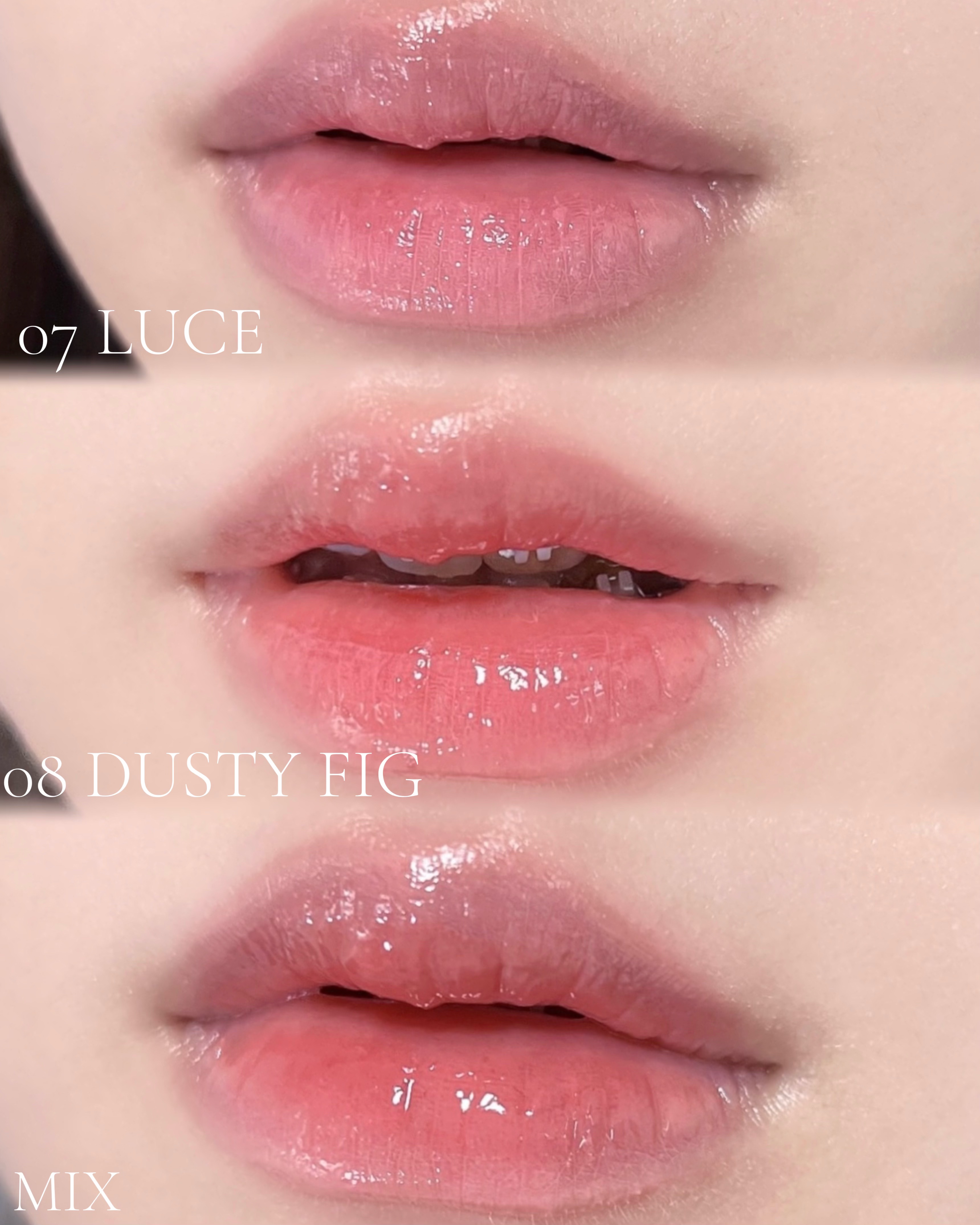 MELTING FIT SHINE BALM/ルミル/口紅を使ったクチコミ（3枚目）