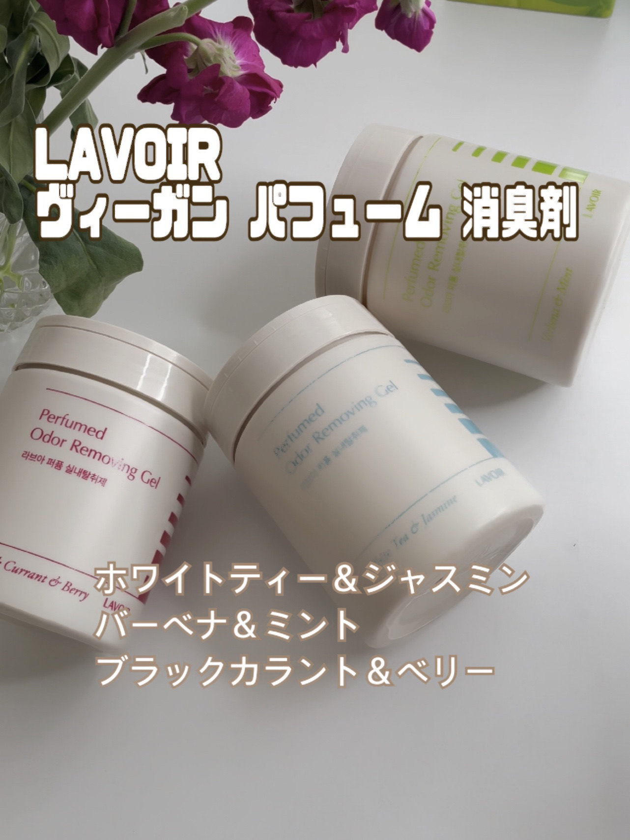 ヴィーガン パフューム 消臭剤 ブラックカラント＆ベリー/LAVOIR/ルームフレグランスを使ったクチコミ（1枚目）