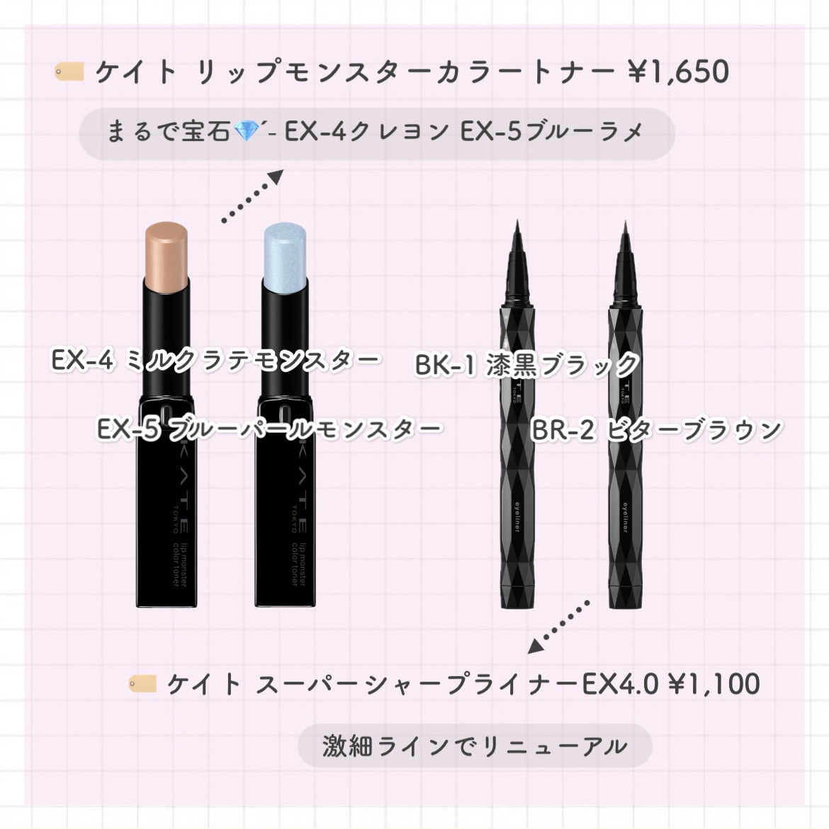 ケイト デザイニングアイブロウ3D/KATE/パウダーアイブロウを使ったクチコミ（2枚目）