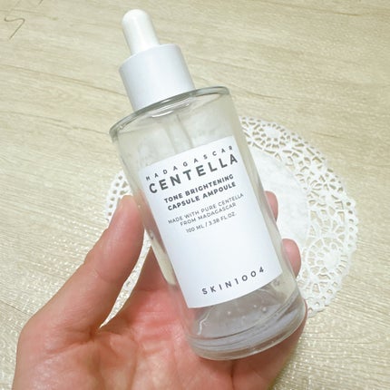 トーンブライトニング カプセルアンプル/SKIN1004/美容液を使ったクチコミ(2枚目)