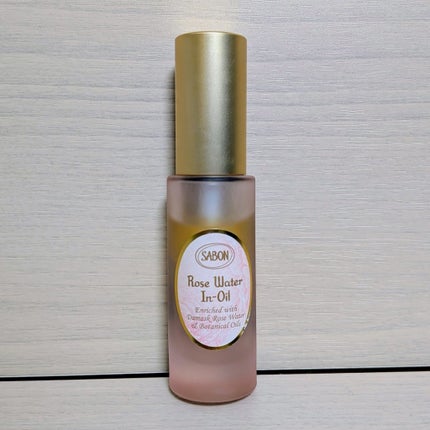 ローズウォーターインオイル/SABON/ミスト状化粧水を使ったクチコミ(1枚目)